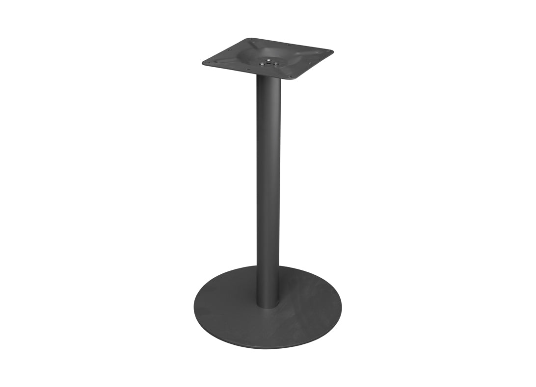 moia greenwood moia greenwood basamento tavolo tondo in acciaio antracite d 40 cm 95 kg base con tubo d 60 mm design moderno ean 8013054838712