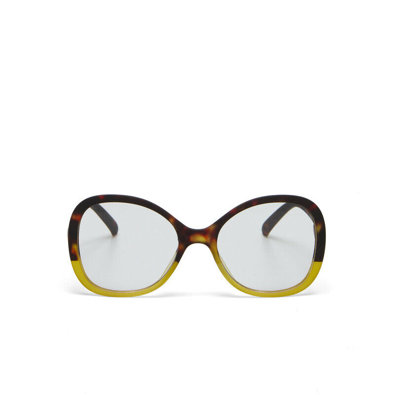 okkia okkia occhiale da lettura mod verona premontato butterfly soft touch spring anti luce blu havana giallo diottrie 1 00 ean 8056211374456