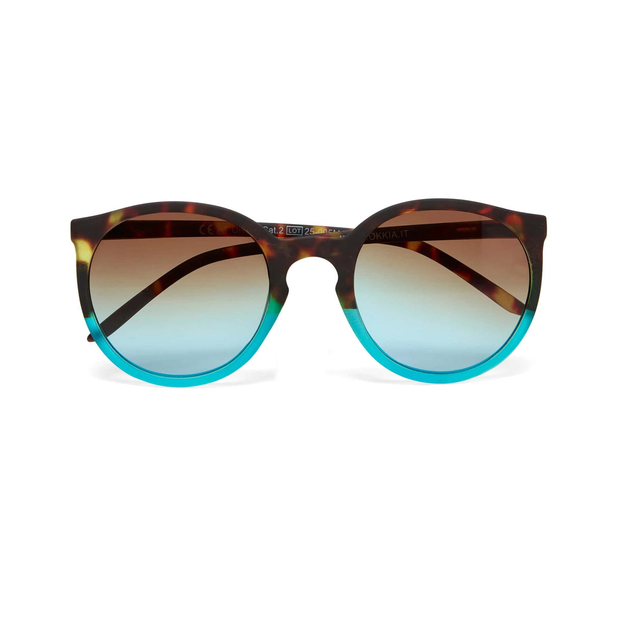 okkia okkia occhiale da sole premontato mod berlino havana blue ean 8056211371301