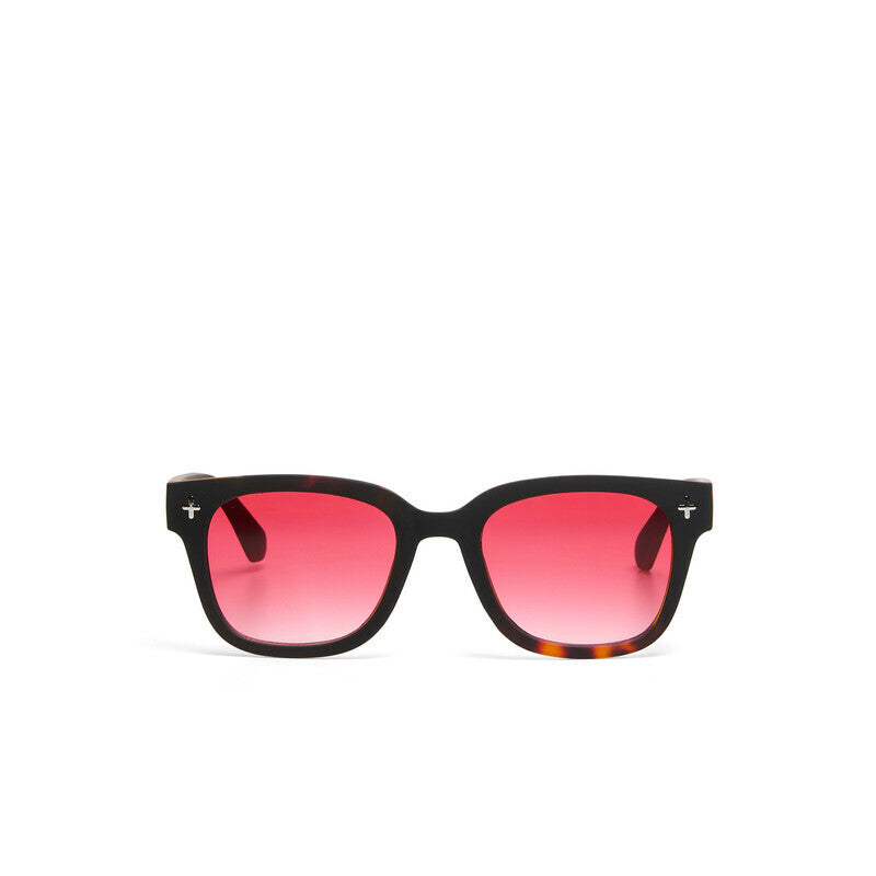 okkia okkia occhiale da sole premontato mod giovanni translucid havana black soft touch con lenti rosso ean 8056211375293