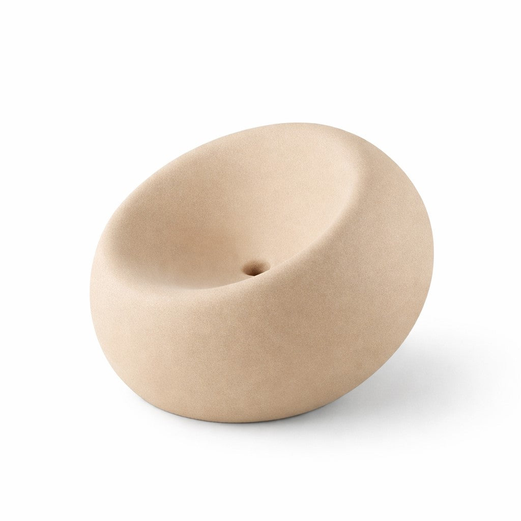 plust plust poltrona boom indoor outdoor colore pietra