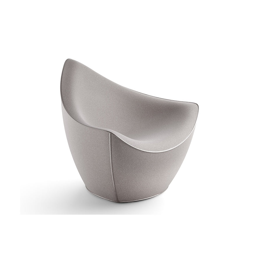 plust plust poltrona vela colore creta