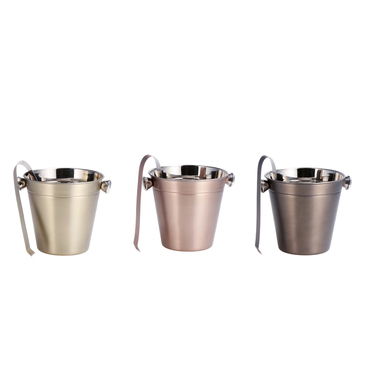 regalo italiano regalo italiano secchiello portaghiaccio con pinza ass d 14 cm h 14 cm 1 pz ean 8057586177284