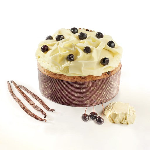 sal de riso sal de riso panettone foresta bianca 1 kg con sac a poche crema pasticera al maraschino ean 8054521548499