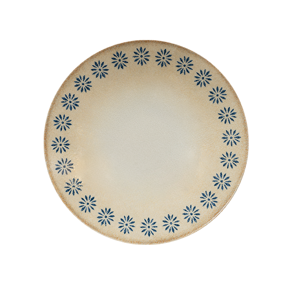saturnia saturnia collezione table piatto portata konos d 28 cm h 38 cm porcellana napoli decorata ean 8003342036913