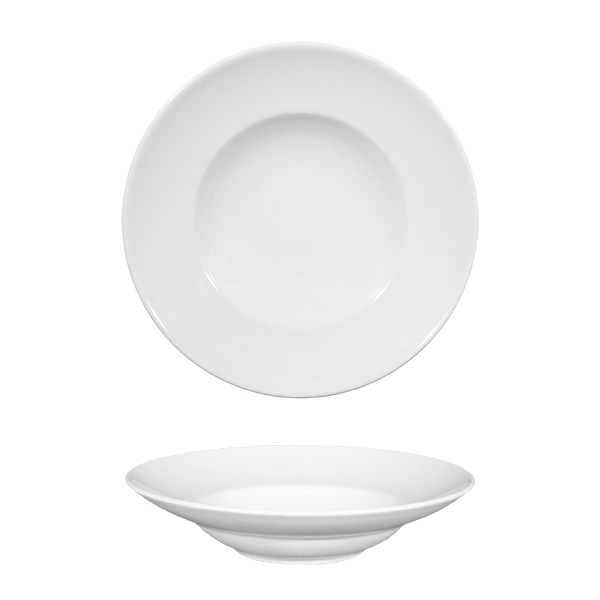 saturnia saturnia pasta bowl d 23 cm h 5 cm porcellana napoli bianco ean 8003342021100