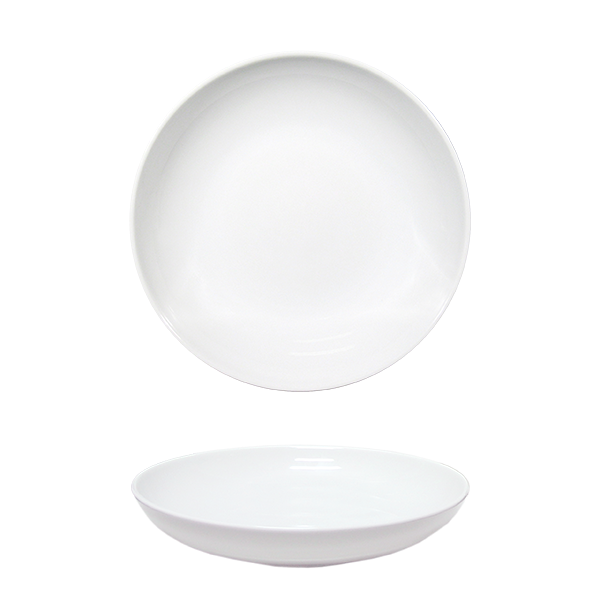 saturnia saturnia piatto fondo d 22 cm h 42 cm porcellana siviglia bianco ean 8003342022992