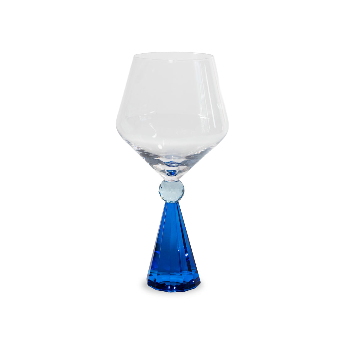 wd lifestyle wd lifestyle calice per gin tonic in verto base effetto diamante blu ean 8055035683959
