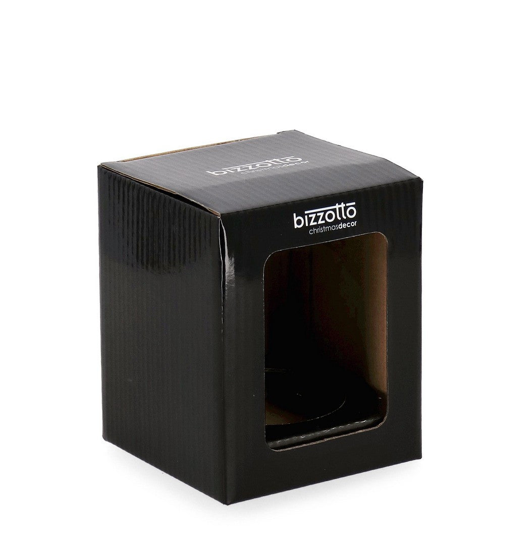 bizzotto bizzotto portacandela lavish con pupazzo di natale h 15 cm d 9 cm con scatola regalo ean 8051836752191