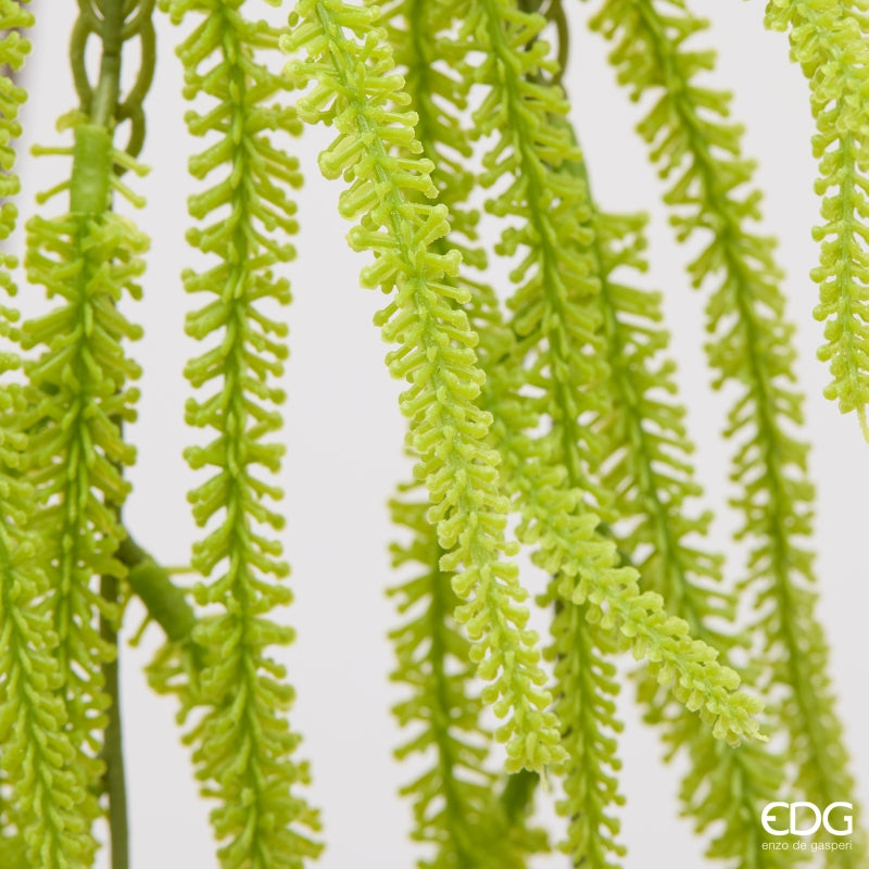 edg enzo de gasperi edg enzo de gasperi pianta artificiale amaranthus cadente h 110 cm light green pianta decorativa realistica design moderno ean 8059824667984