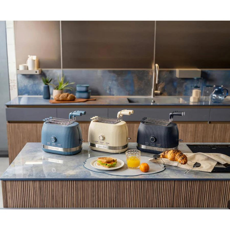 guzzini guzzini tostapane con pinze richiudibili sous chef crema tostapane design pratico per cucina ean 8008392423072