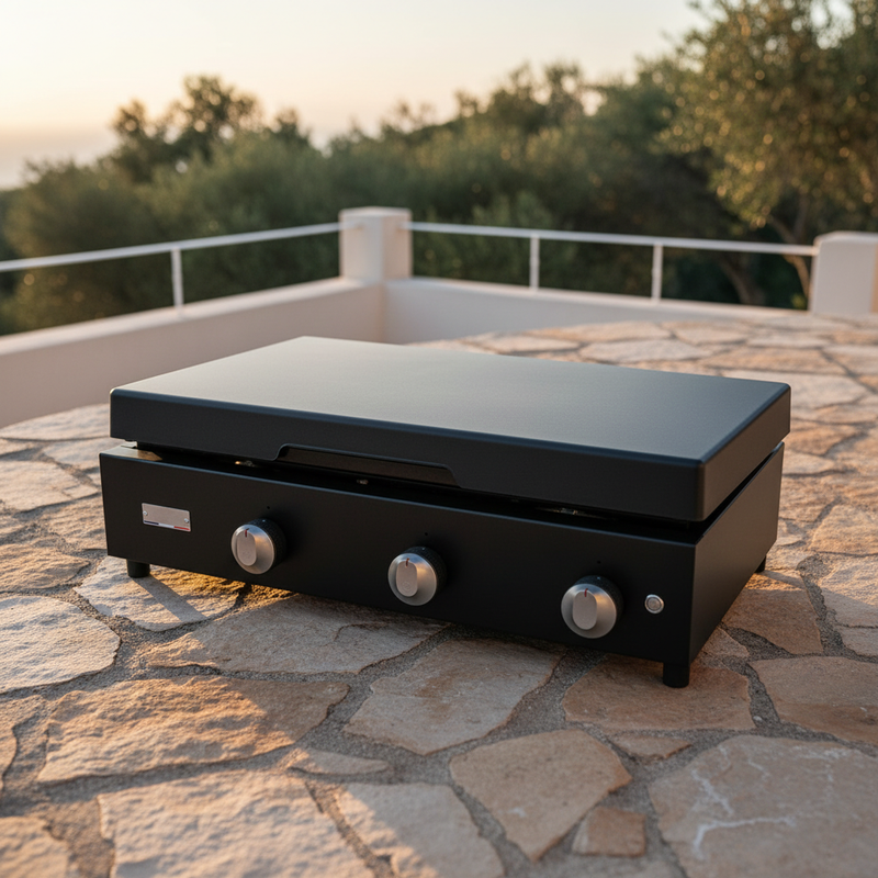 le marquier le marquier coperchio nero plancha pure 75 cm copertura protettiva serie pure ean 3339380176836