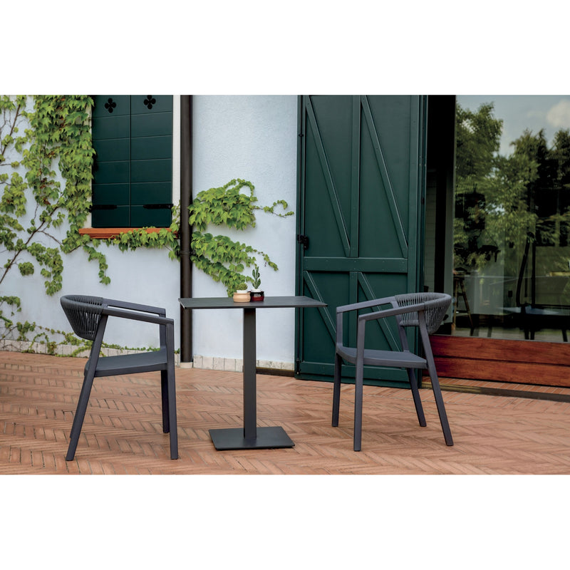 moia greenwood moia greenwood sedia lione in polipropilene con corda pantracite sedia outdoor impilabile resistente uv ean 8013054838514