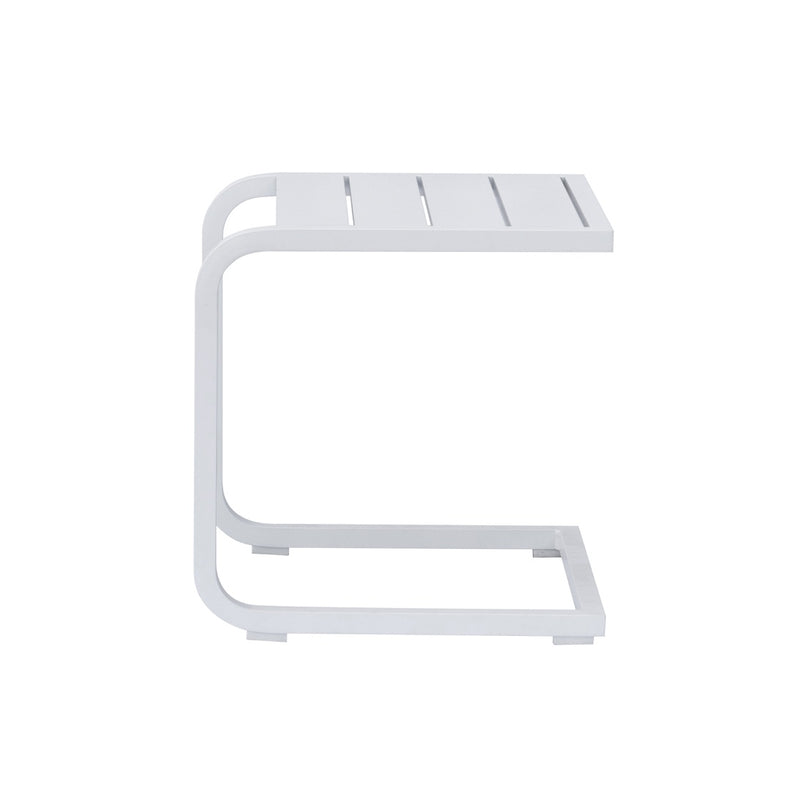moia greenwood moia greenwood tavolino 40 x 40 cm in alluminio bianco dogato tavolino outdoor design moderno ean 8013054838958