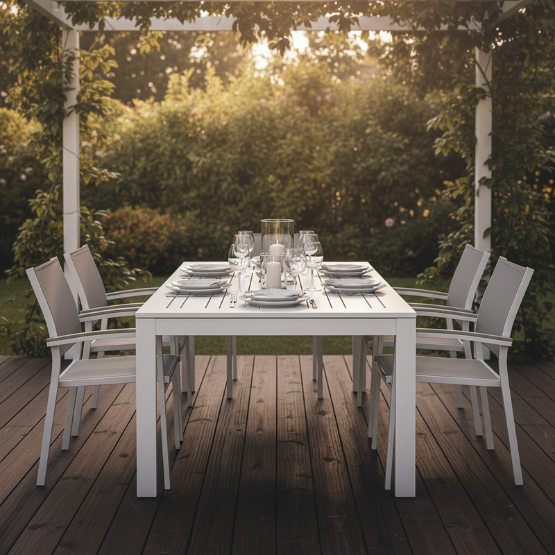 moia greenwood moia greenwood tavolo porto ercole allungabile 200300x102 cm alluminio bianco tavolo outdoor estensibile design moderno ean 8013054832598