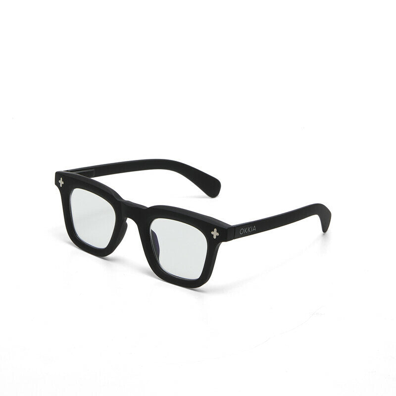okkia okkia occhiale da lettura mod firenze premontato soft touch black diottrie 1 50 ean 8056211374746