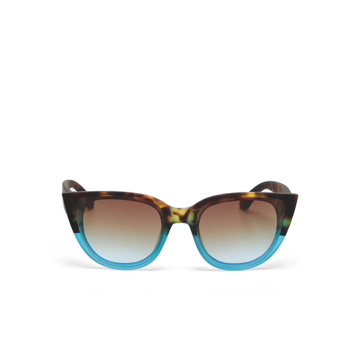 okkia okkia occhiale da sole premontato gatto lite mod silvia havana blue ean 8052862288951