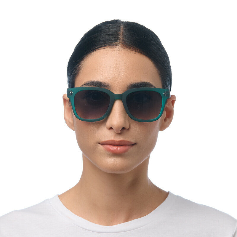 okkia okkia occhiale da sole premontato mod giovanni translucid verde soft touch con lenti verde ean 8056211375323