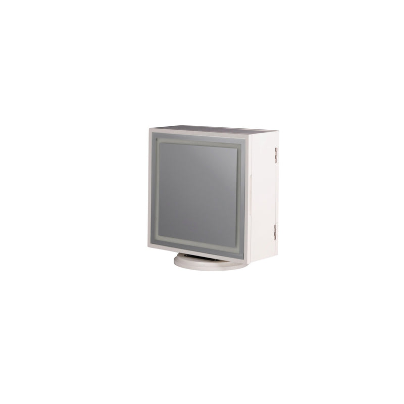 regalo italiano regalo italiano specchio portagioie con led in mdf 30 x 18 x 33 cm organizer gioielli con specchio ean 8021785733855