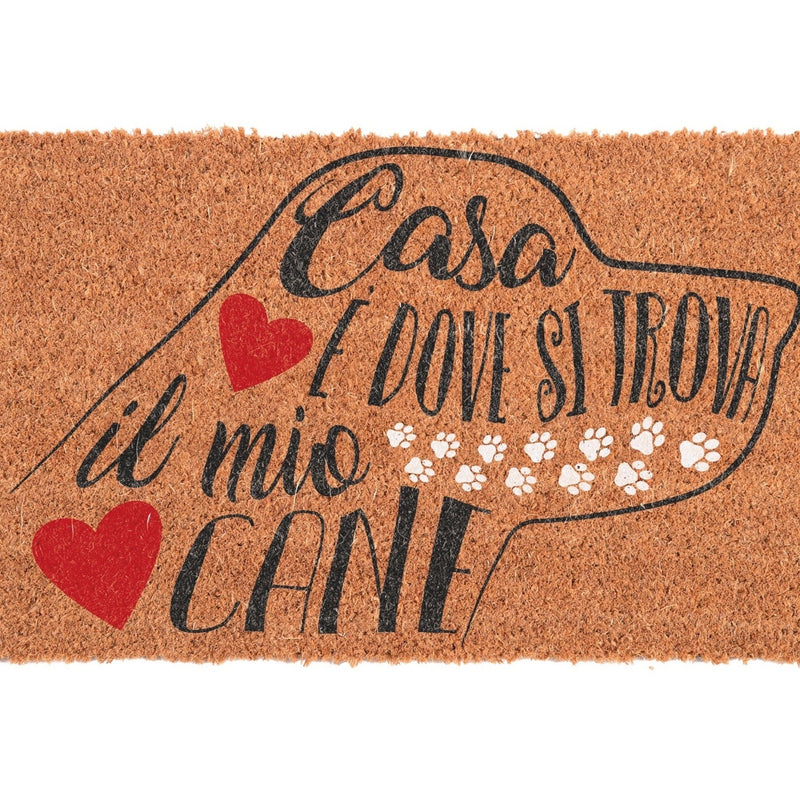 regalo italiano regalo italiano zerbino in cocco naturale 40 x 70 cm ass tappeto ingresso antiscivolo casa e porta 1 pz ean 8057586001411