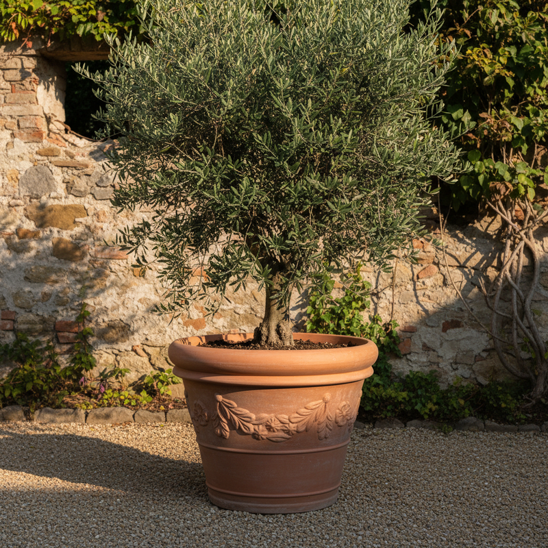 Giardino rustico