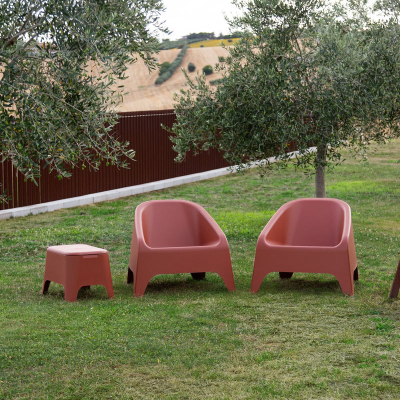 toomax toomax poltrona matera terracotta poltrona da giardino impilabile resistente ai raggi uv ean 8009371096256
