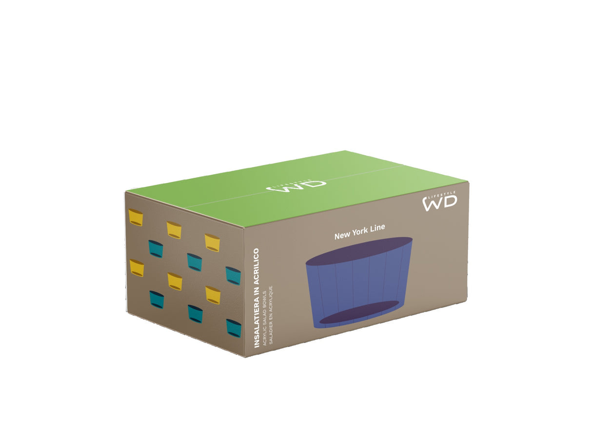 wd lifestyle wd lifestyle insalatiera in acrilico 3 lt blu ean 8055035684475
