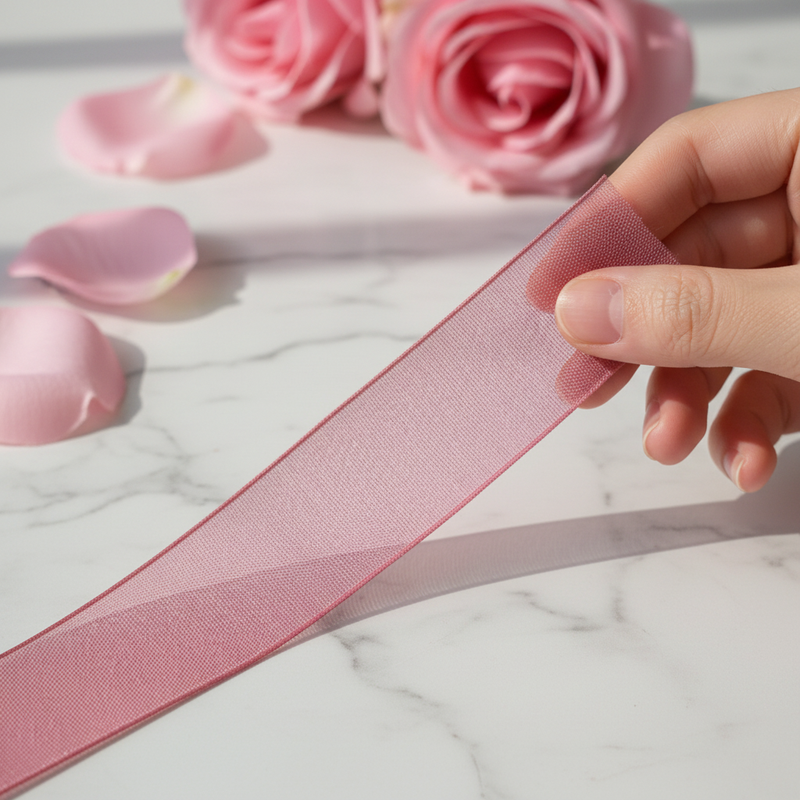 Confeziona con eleganza il nastro taffetà Arpimex Rosa, 100% poliestere 40 mm × 25 mt, texture crespa. Per bomboniere e cerimonie. ean 8018318230066
