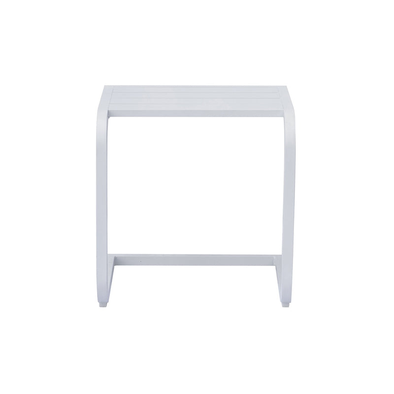 moia greenwood moia greenwood tavolino 40 x 40 cm in alluminio bianco dogato tavolino outdoor design moderno ean 8013054838958