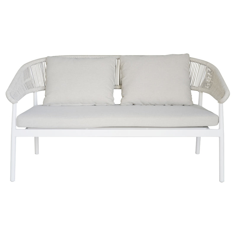 moia greenwood moia greenwood salotto cap ferrat in alluminio bianco con schienale corda set giardino design moderno outdoor ean 8013054835049