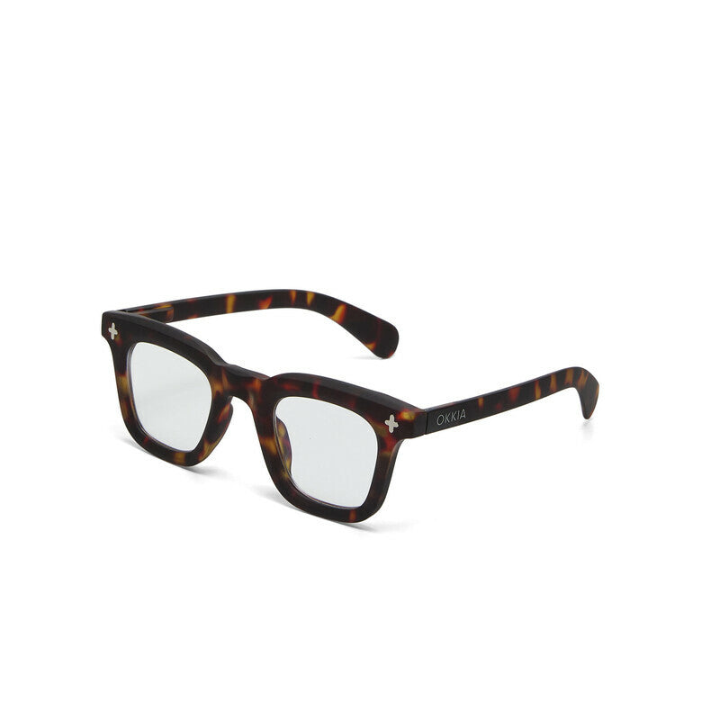 okkia okkia occhiale da lettura mod firenze premontato soft touch classic havana diottrie 2 50 ean 8056211374814