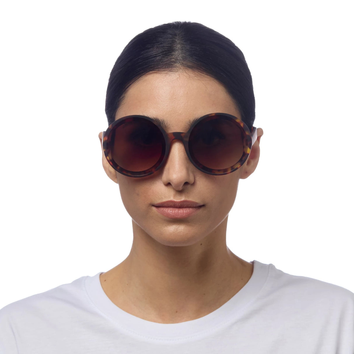 okkia okkia occhiale da sole premontato mod monica round classic havana ean 8055773197985