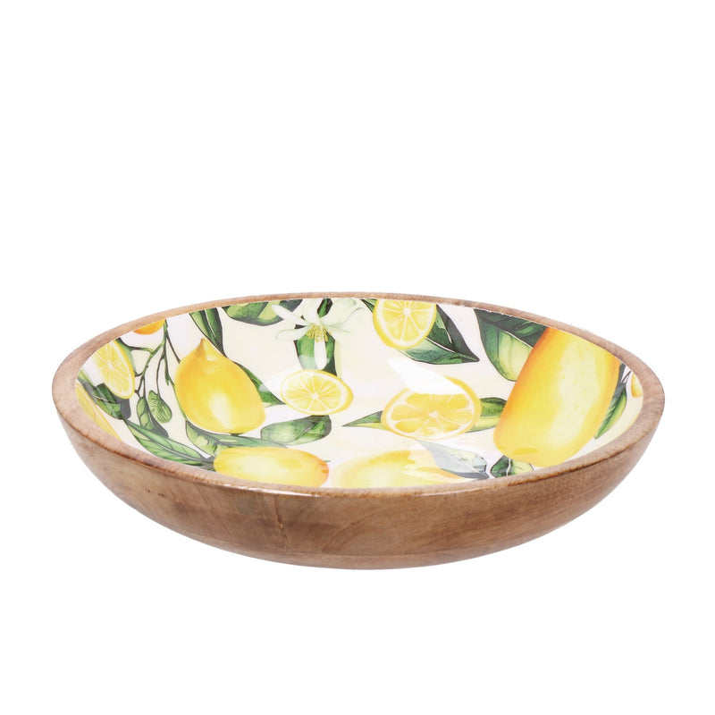 regalo italiano regalo italiano ciotola yari ass d 30 cm h 6 cm legno 1 pz ean 8057586176928
