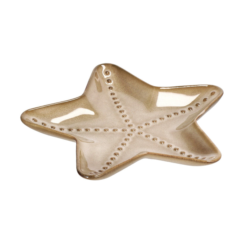 regalo italiano regalo italiano piattino in ceramica stella marina d 21 cm ass piatto decorativo mare 1 pz ean 8057586074736