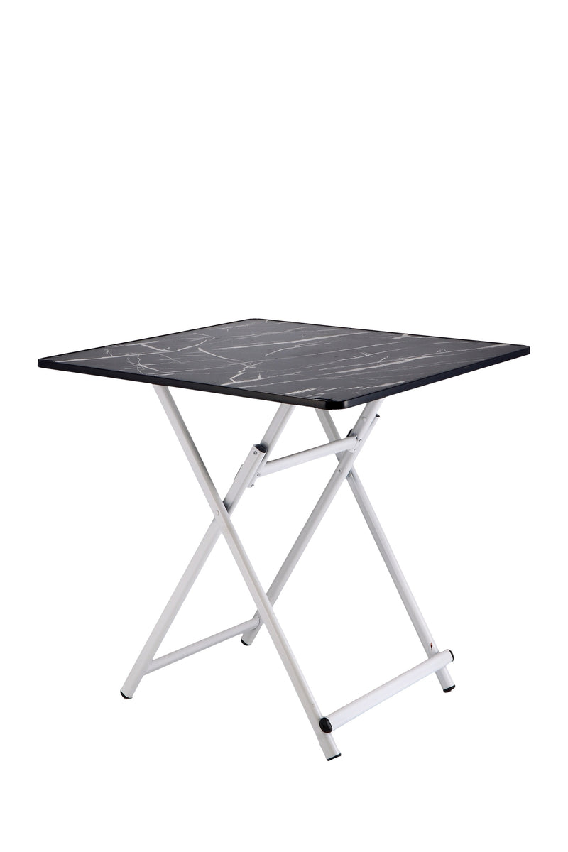 regalo italiano regalo italiano tavolino pieghevole in mdf e ferro 70 x 70 cm h 71 cm tavolo salvaspazio multiuso per casa e cucina ean 8057586091184