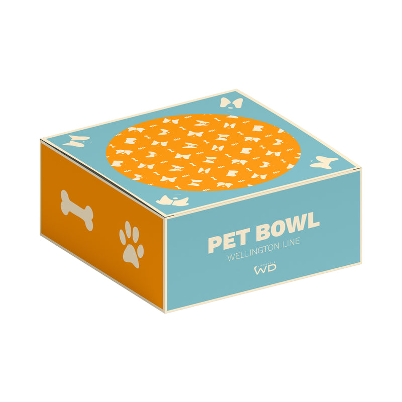 wd lifestyle wd lifestyle ciotola zampa cat d 16 cm azzurro rosso ean 8055035683089