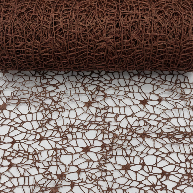 arpimex ar polycotton net cm 48x 5 mt cioccolato speciale per decorazione eventi bomboniere ean 8018318173776
