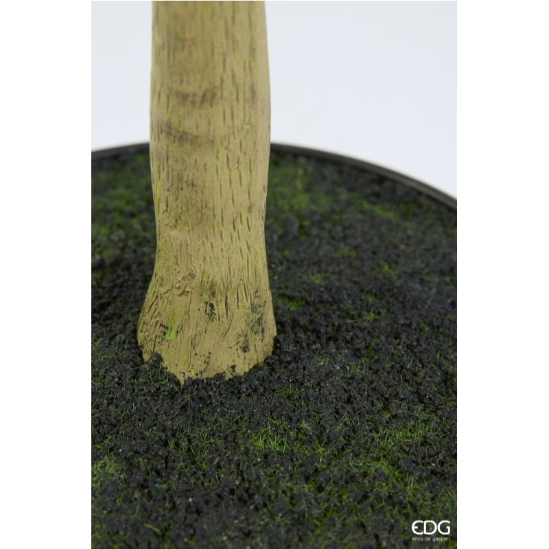edg enzo de gasperi edg enzo de gasperi limone anti uv x9 con vaso pianta artificiale h 125 cm verde giallo ean 8059824607546
