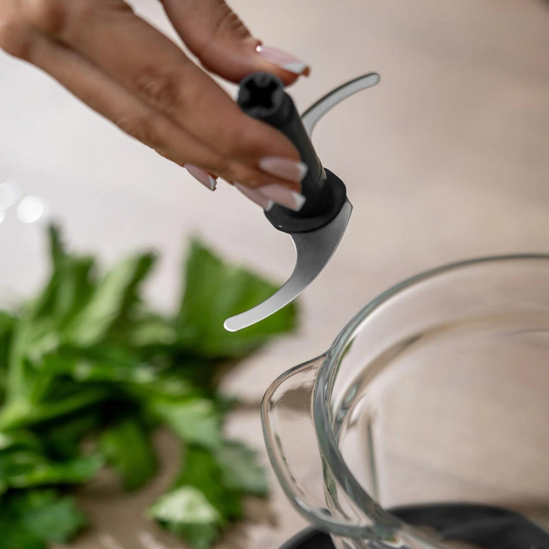 guzzini guzzini tritatutto elettrico sous chef antracite trita alimenti compatto design moderno per cucina ean 8008392424130