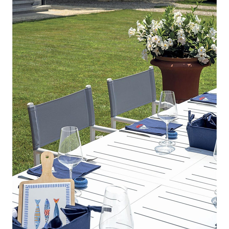moia greenwood moia greenwood tavolo santorini allungabile 265330398x110 cm alluminio bianco tavolo outdoor design moderno estensibile ean 8013054834981