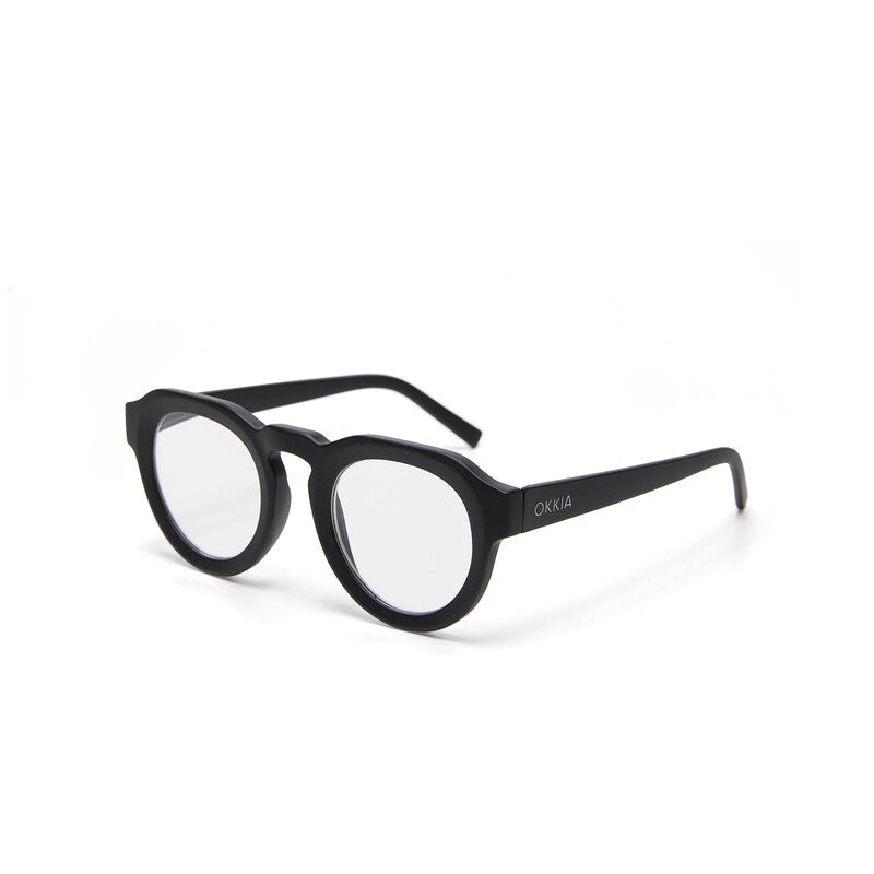 okkia okkia occhiale da lettura mod zeno soft touch anti luce blu nero diottrie 3 00 ean 8056211370915