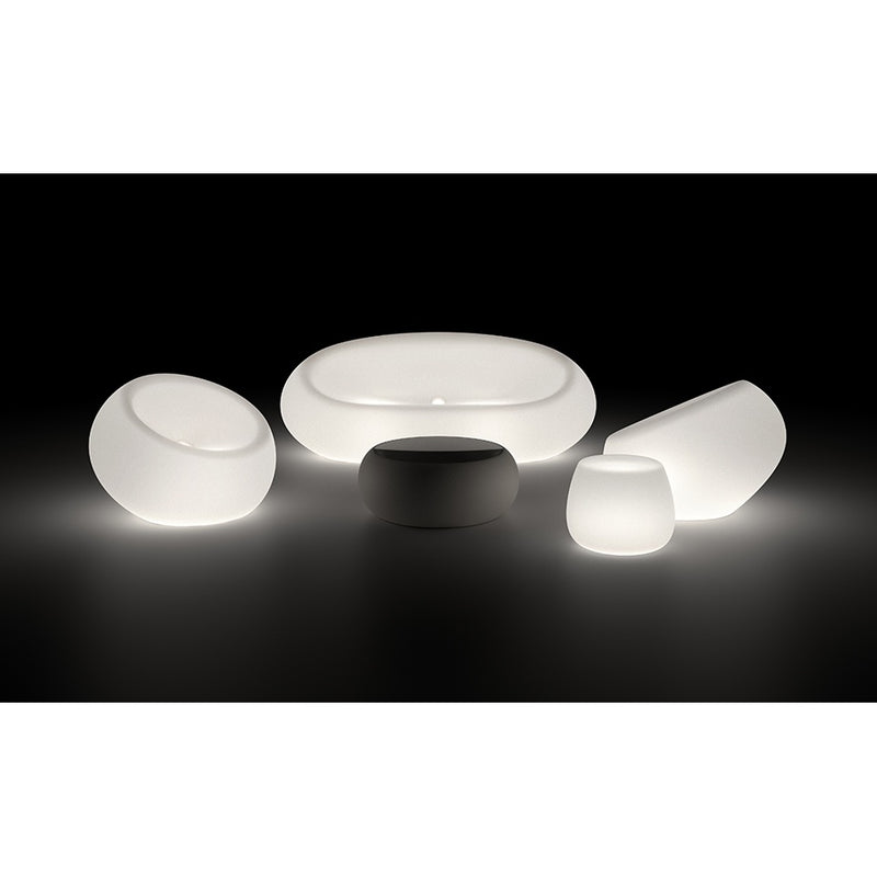 plust plust sgabello boom basso light h 40 cm l 51 cm bianco light