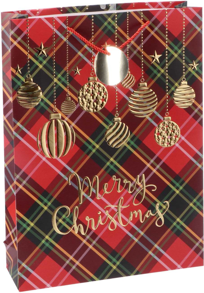 regalo italiano regalo italiano busta regalo di natale carta ass 33 x 10 cm h 46 cm multicolor 1 pz ean 8057586137769