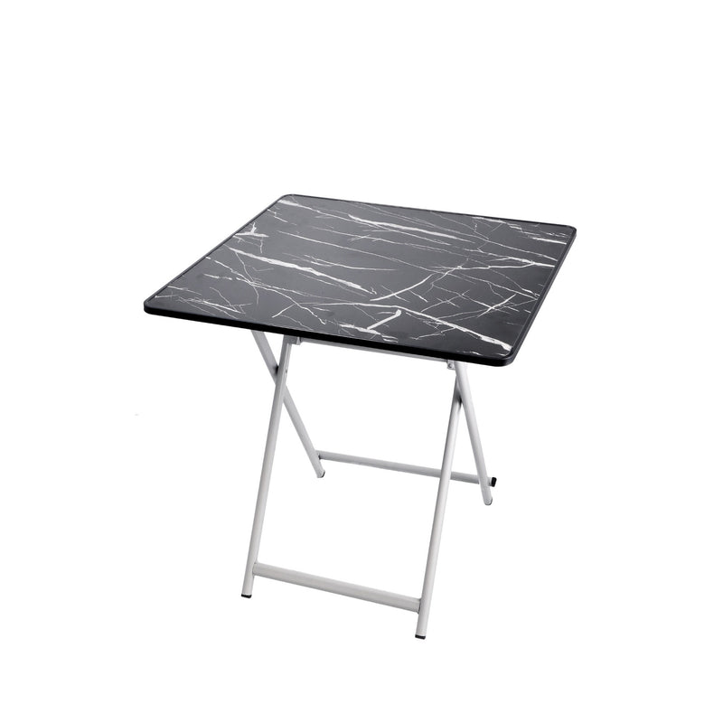 regalo italiano regalo italiano tavolino pieghevole in mdf e ferro 70 x 70 cm h 71 cm tavolo salvaspazio multiuso per casa e cucina ean 8057586091184