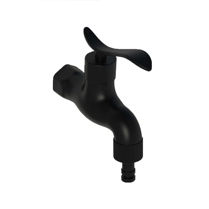 immagine-4-sined-tritone-fontanella-da-giardino-in-hdpe-con-gancio-portagomma-h-100-cm-tortora-ean-8025431017924