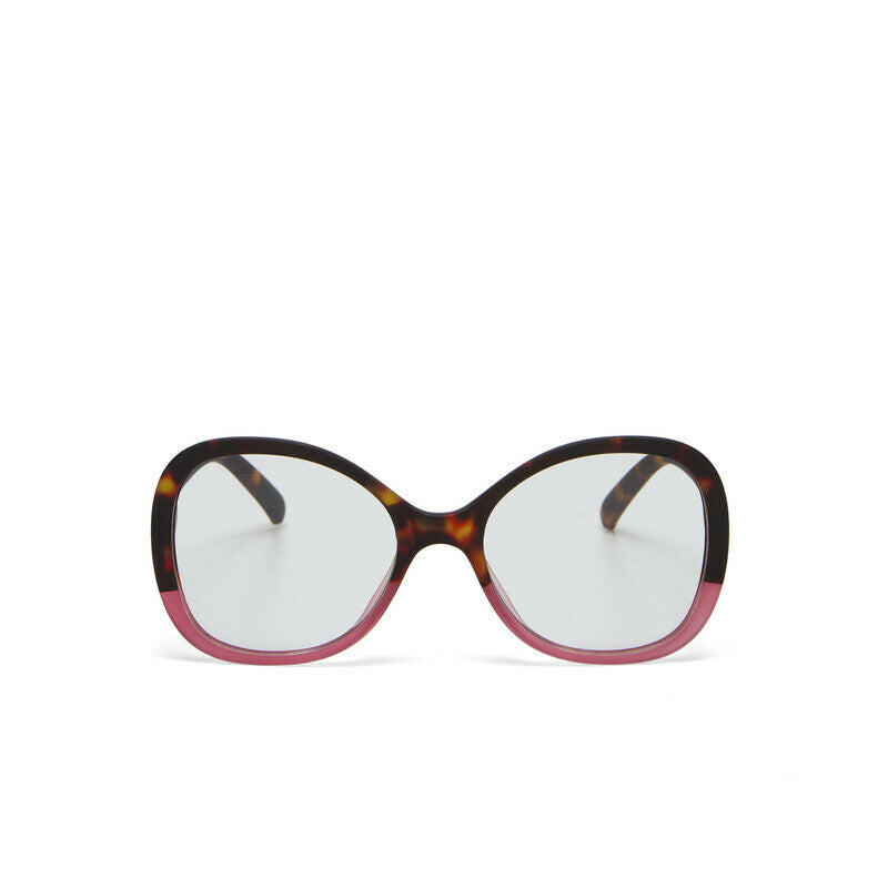 okkia okkia occhiale da lettura mod verona premontato butterfly soft touch spring anti luce blu havana pink diottrie 1 5 ean 8056211374418
