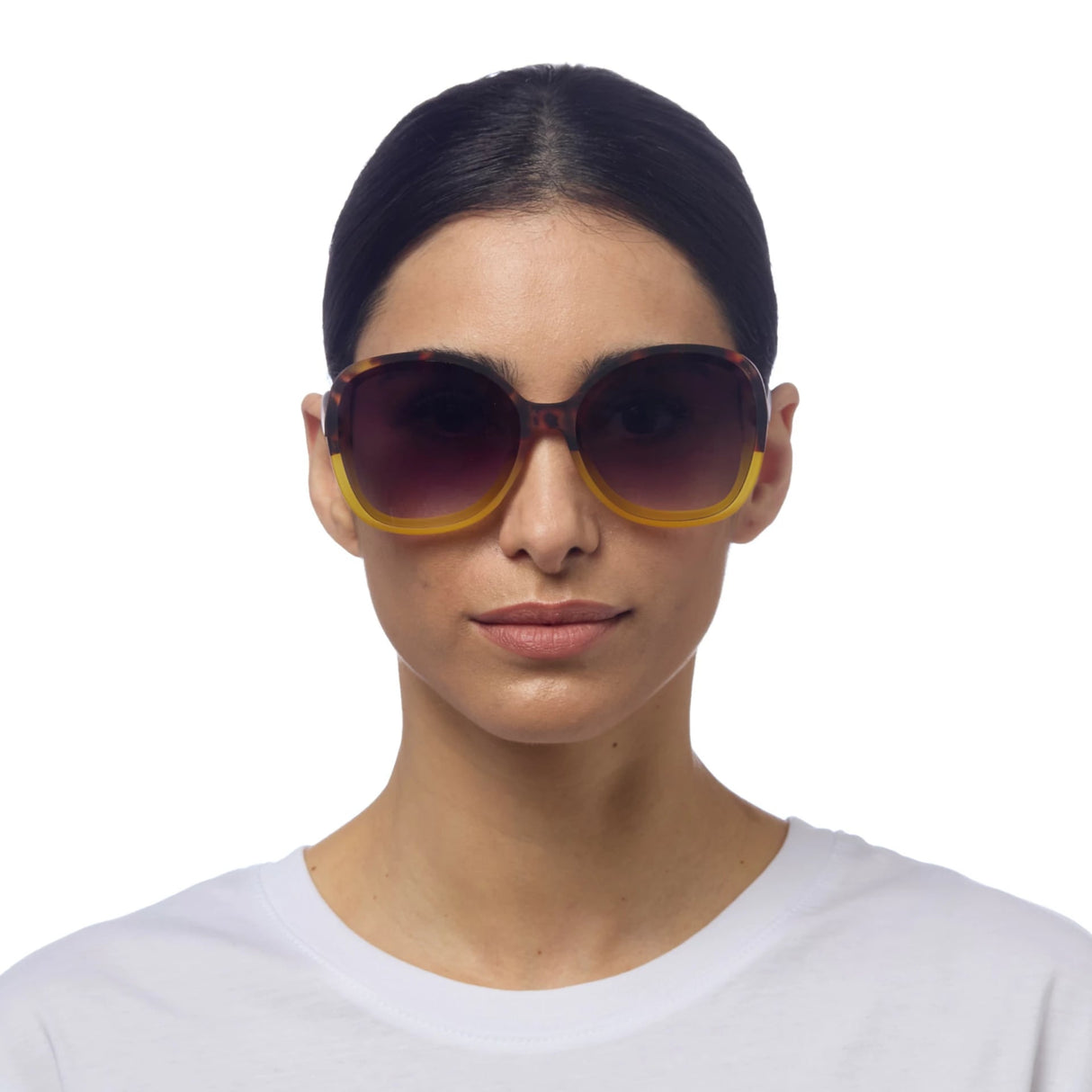 okkia okkia occhiale da sole premontato butterfly mod anna havana yellow ean 8052862288937