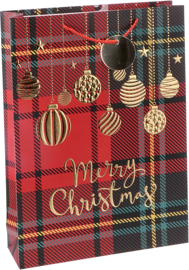 regalo italiano regalo italiano busta regalo di natale carta ass 33 x 10 cm h 46 cm multicolor 1 pz ean 8057586137769