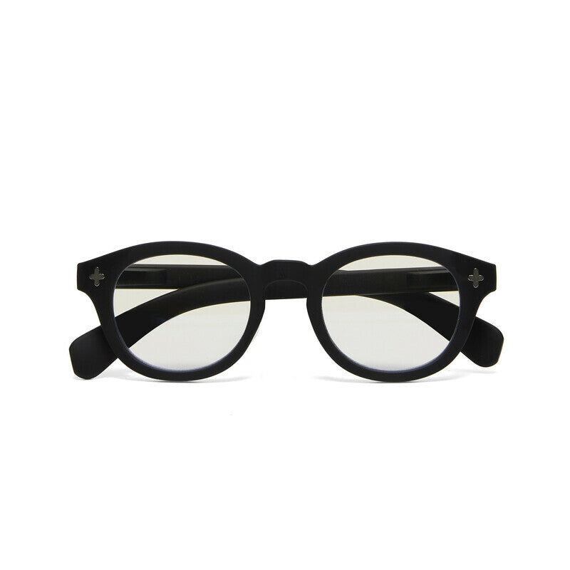 okkia okkia occhiale da lettura mod nashville premontato soft touch spring anti luce blu nero diottrie 1 00 ean 8056211374937