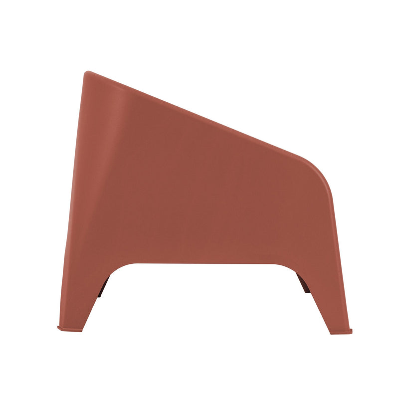 toomax toomax poltrona matera terracotta poltrona da giardino impilabile resistente ai raggi uv ean 8009371096256